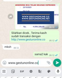 gestun online kartu kredit
