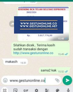 gestun online kartu kredit