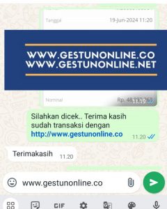 gestun online kartu kredit