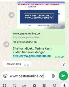 gestun online kartu kredit